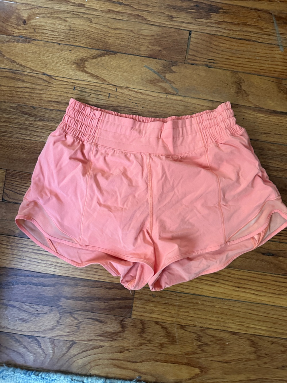 lululemon athletica Coral orange/pink Athletic Shorts